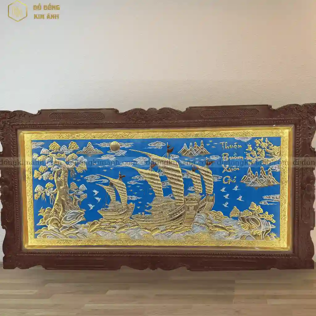 Tranh thuận buồm xuôi gió 1m2x2m3